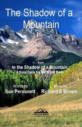 The Shadow of a Mountain SATB choral sheet music cover